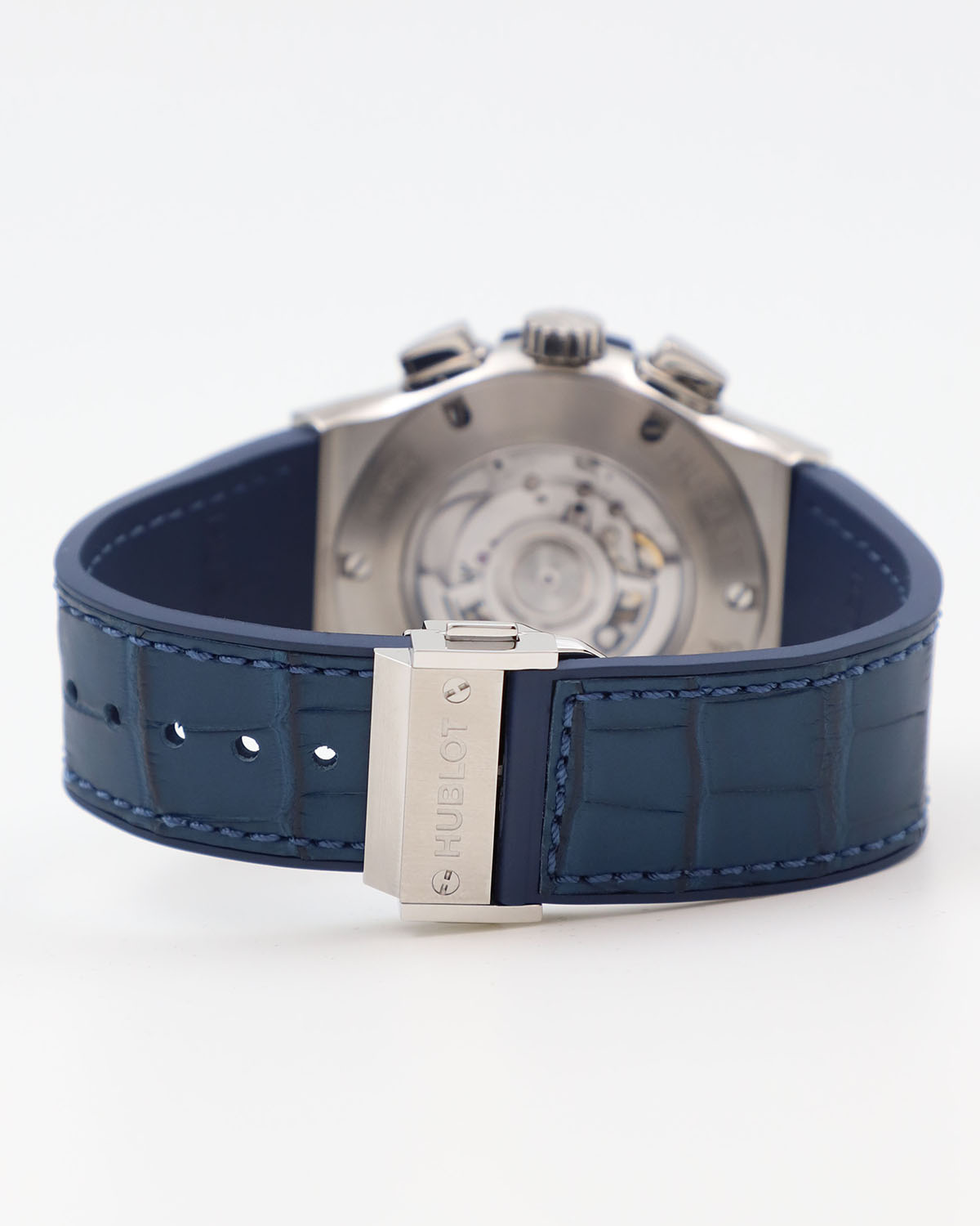 Hublot Classic Fusion Blue Chronograph Titanium 45 mm 521.NX.7170.LR