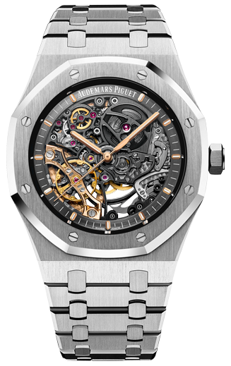 Audemars Piguet Royal Oak Double Balance Wheel Openworked 41 mm 15407ST.OO.1220ST.01