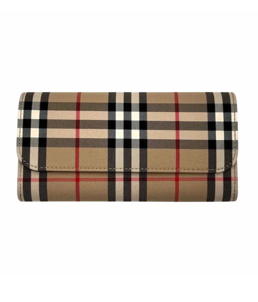 Кошелек Burberry Beige Canvas