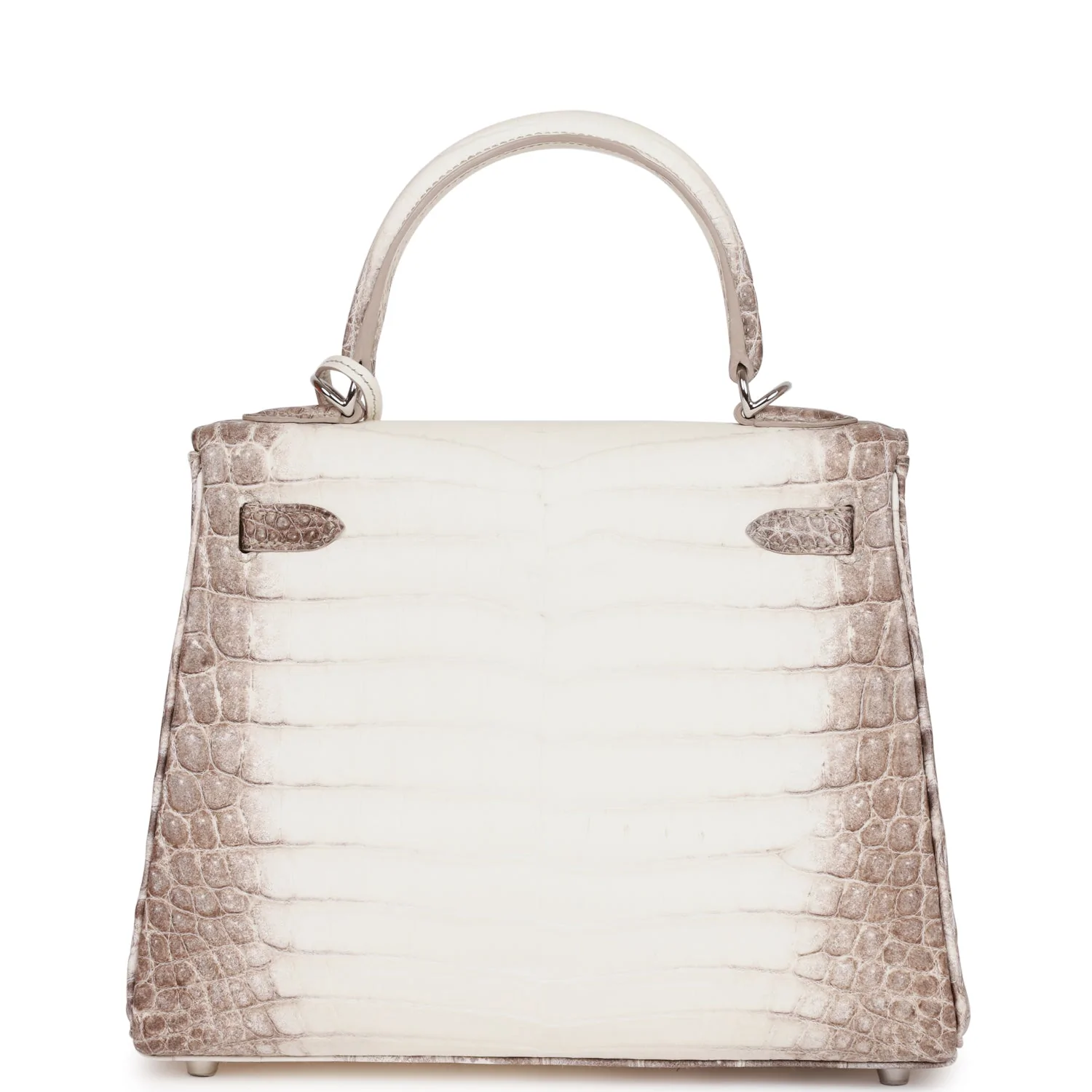 Сумка Hermes Kelly Retourne 25 Himalaya Niloticus Crocodile Palladium Hardware