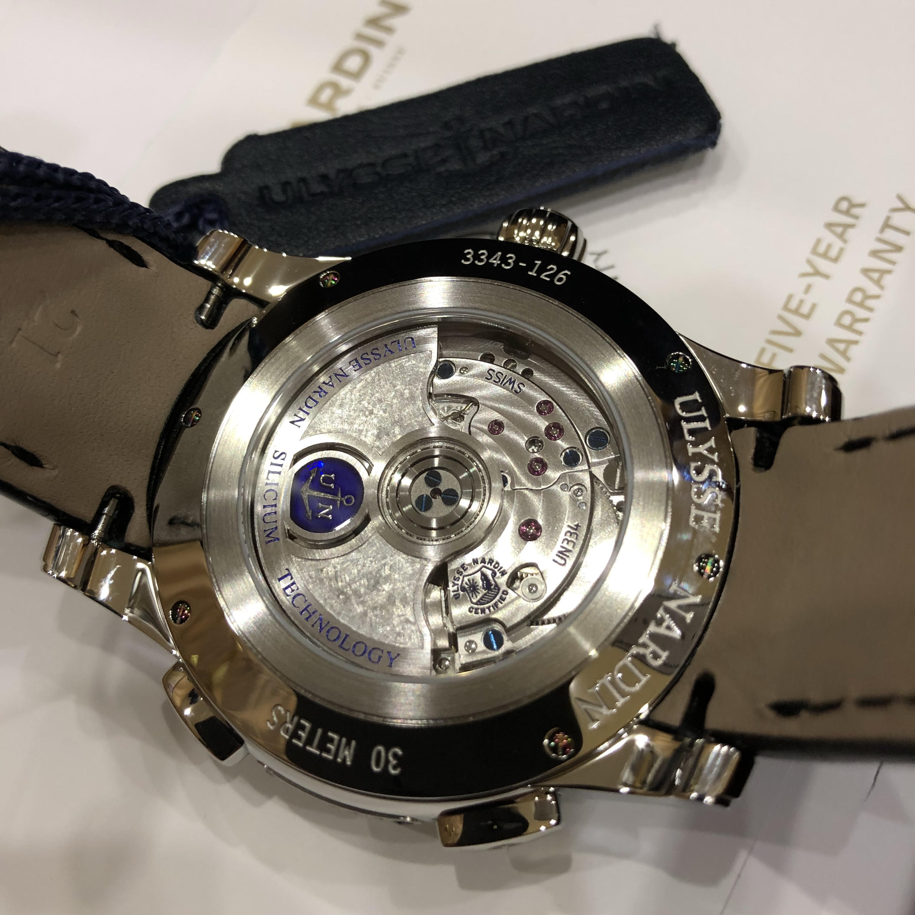 Ulysse Nardin Dual Time Manufacture 42 mm 3343-126/92