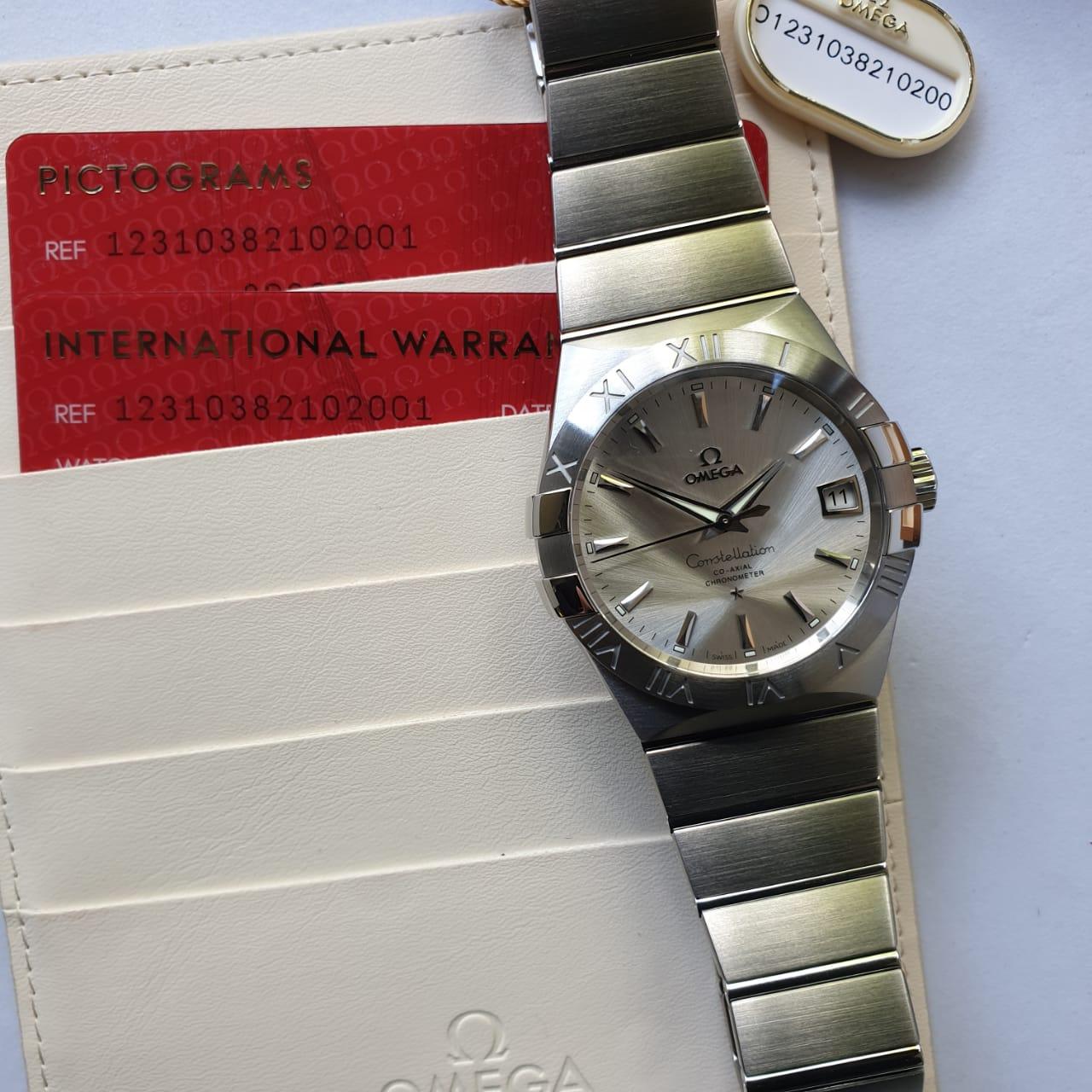 Omega Constellation Co-Axial Automatic 38 mm 123.10.38.21.02.001