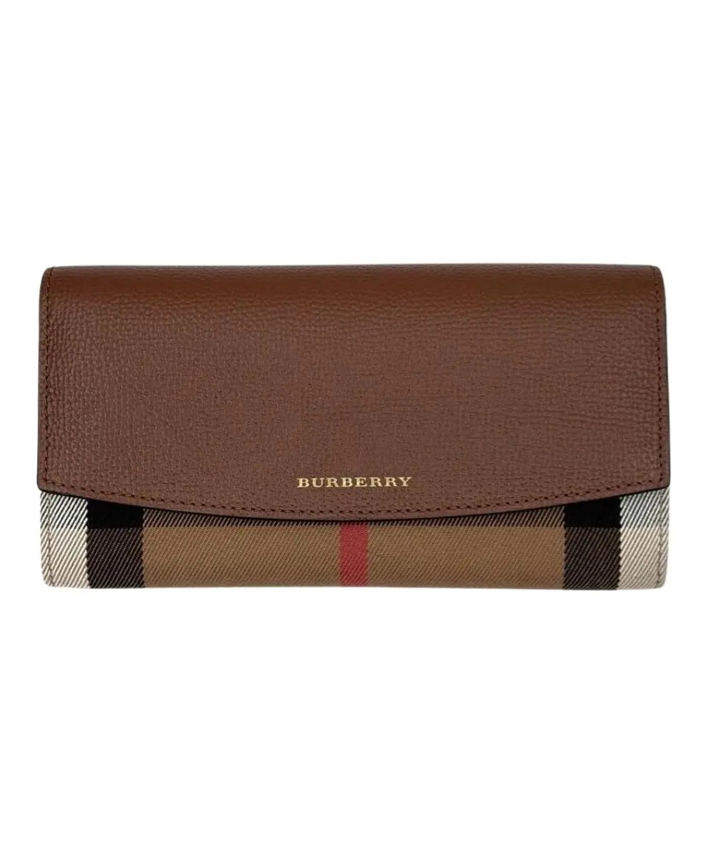 Кошелек Burberry Canvas Leather