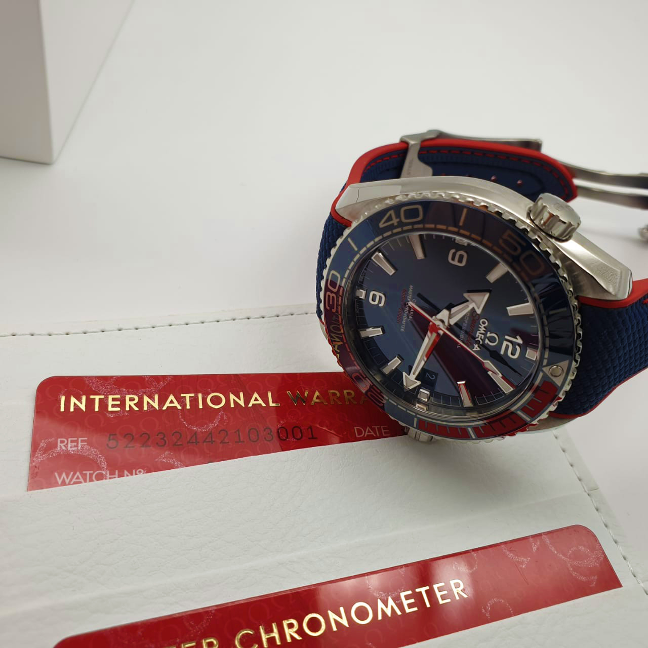 Omega Specialities Seamaster Planet Ocean 600M Pyeongchang 2018 43.5 mm 522.32.44.21.03.001