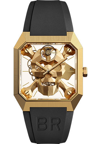 Bell & Ross BR 01 Cyber Skull Bronze 45 mm BR01-CSK-BR/SRB