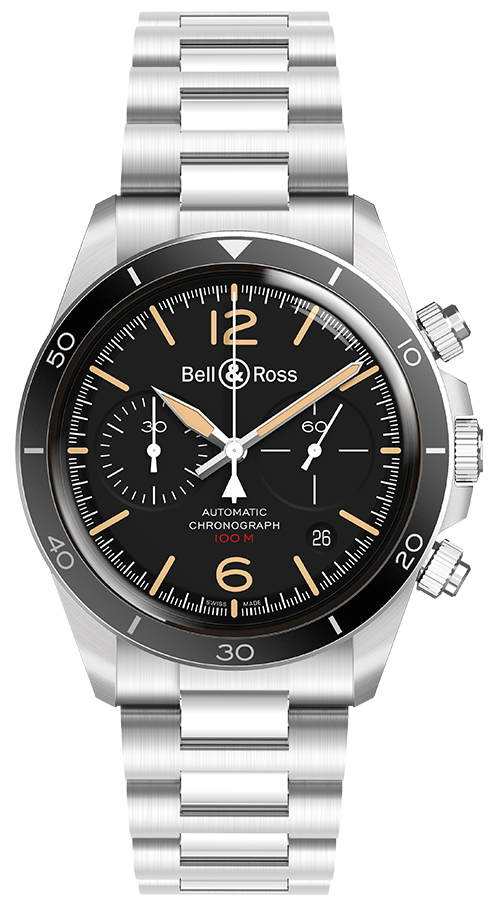 Bell & Ross Vintage BR V2-94 Steel Heritage 41 mm BRV294-HER-ST/SST