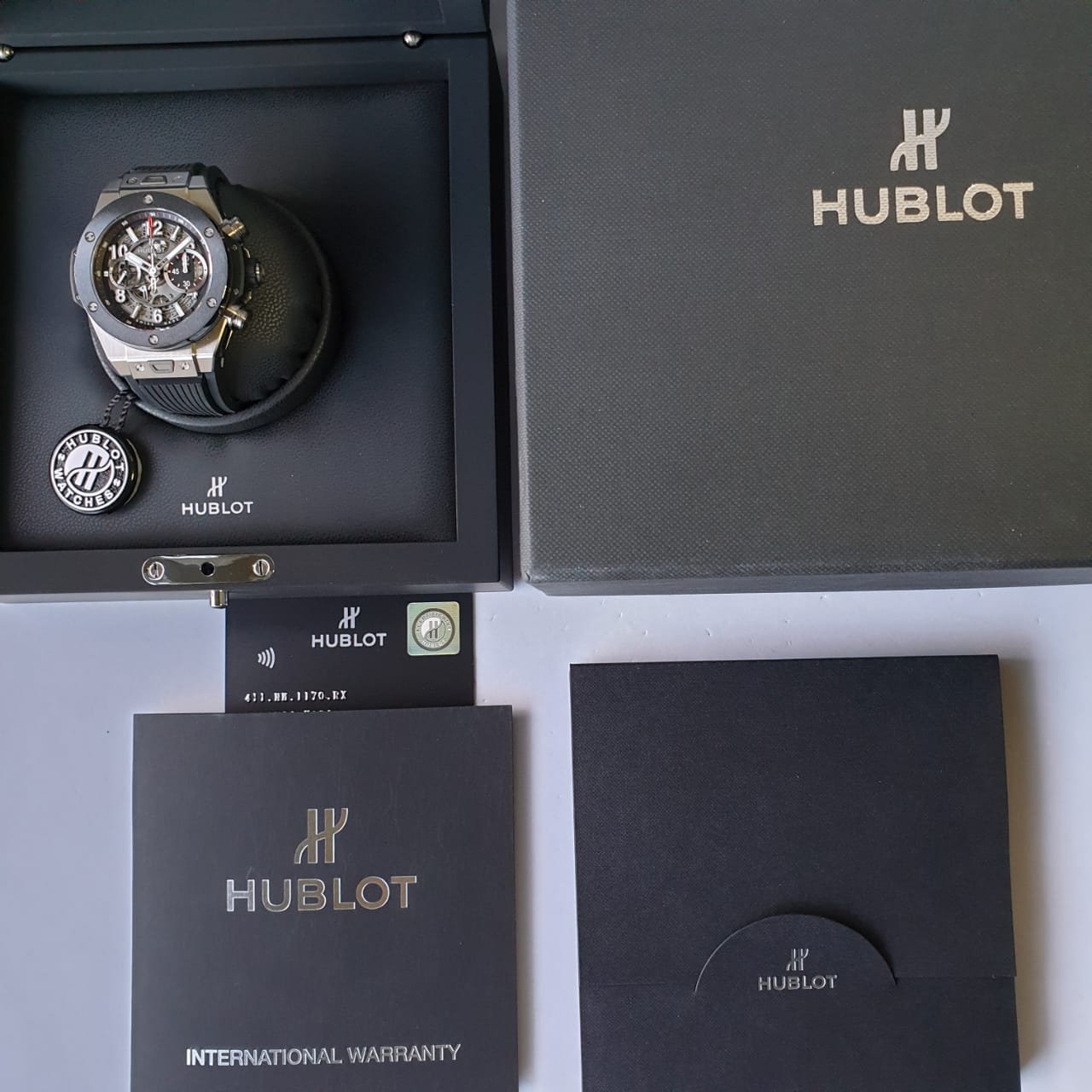 Hublot Big Bang Unico Titanium Ceramic 45 mm 411.NM.1170.RX