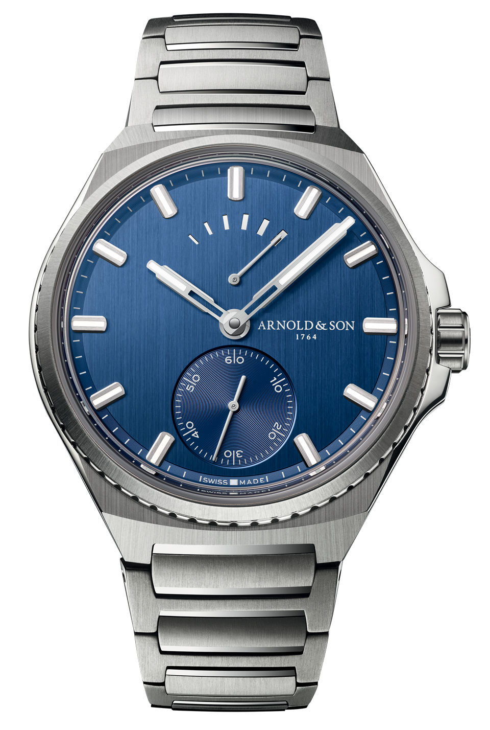 Arnold & Son Longtitude Titanium "Ocean Blue" 42.5 mm 1LTAT.U01A.N001U