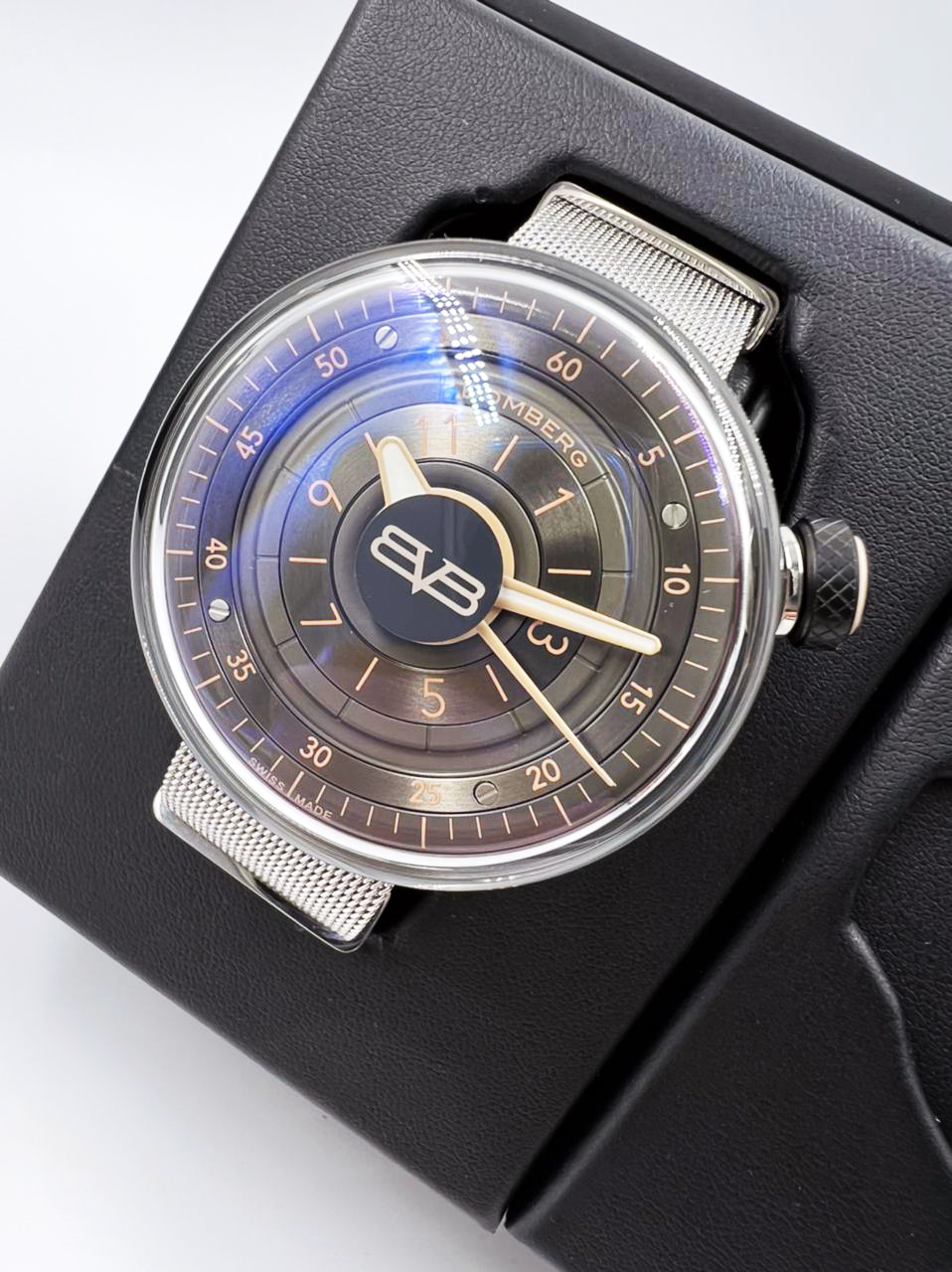 Bomberg BB-01 Gent Grey 43 mm CT43H3SS.15-1.9