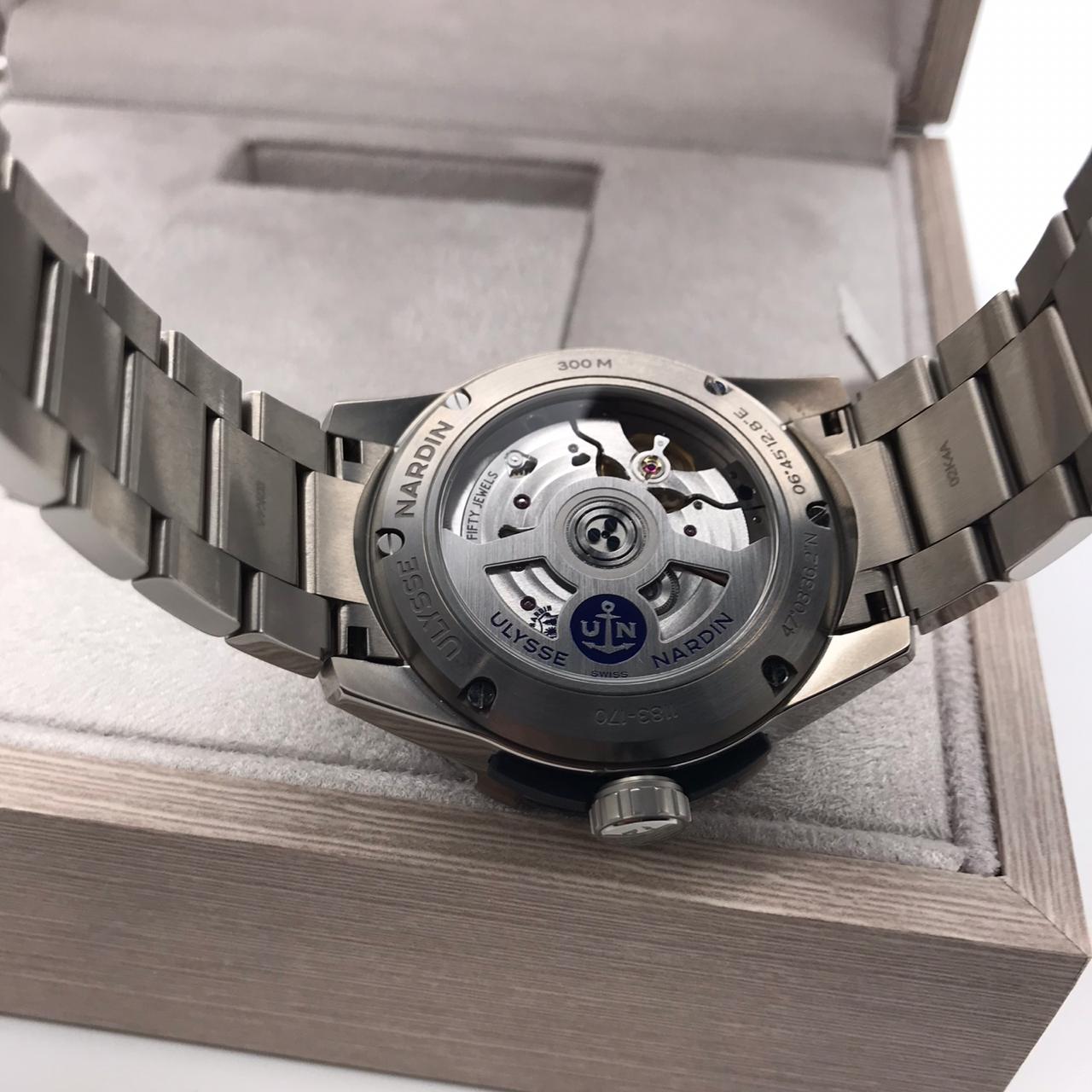 Ulysse Nardin Marine Diver Chronometer 44 mm 1183-170-7M/93