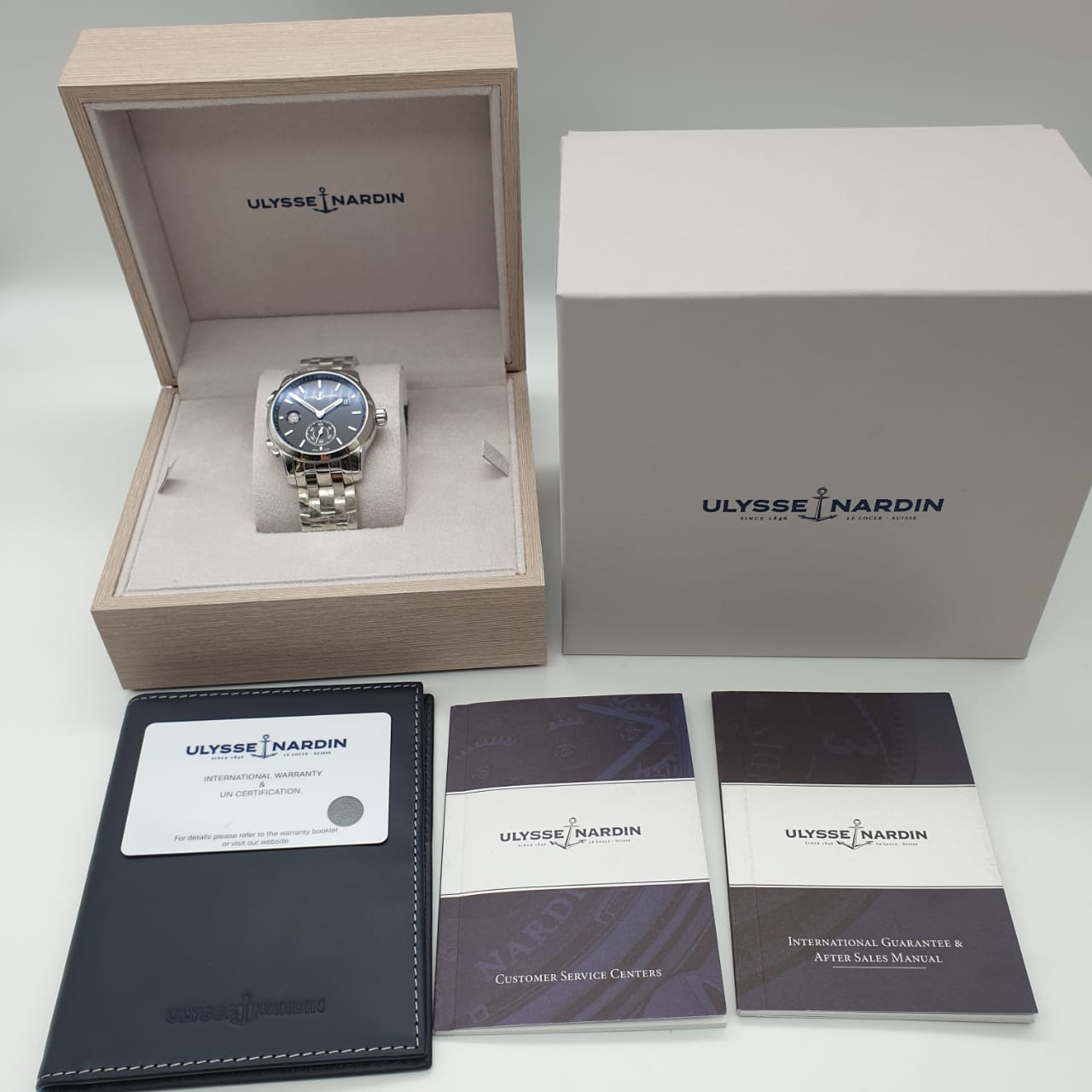 Ulysse Nardin Dual Time Manufacture 42 mm 3343-126-7/92