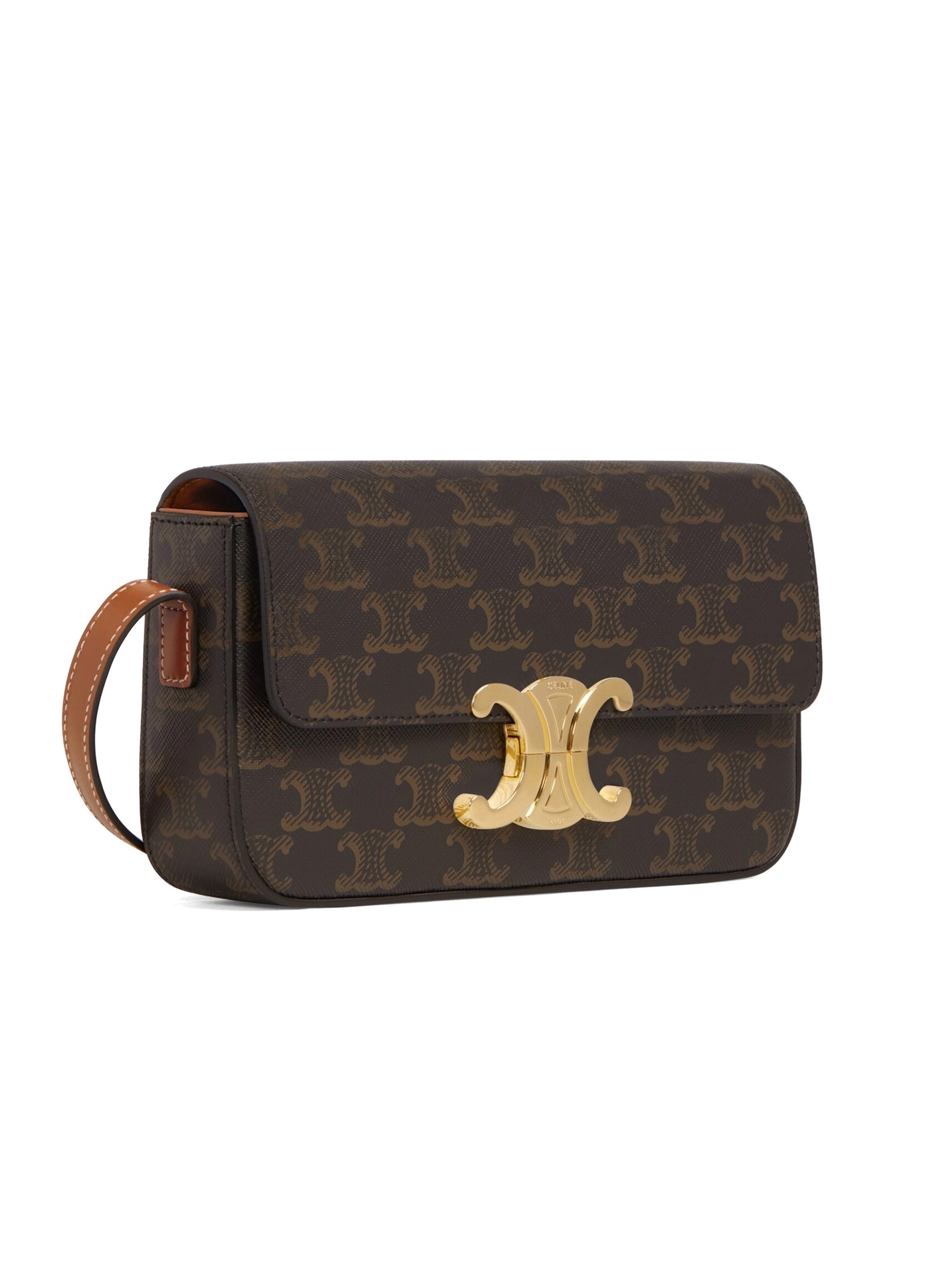 Сумка Celine Shoulder Bag Claude In Triomphe Canvas And Calfskin 194142CUZ.04LU
