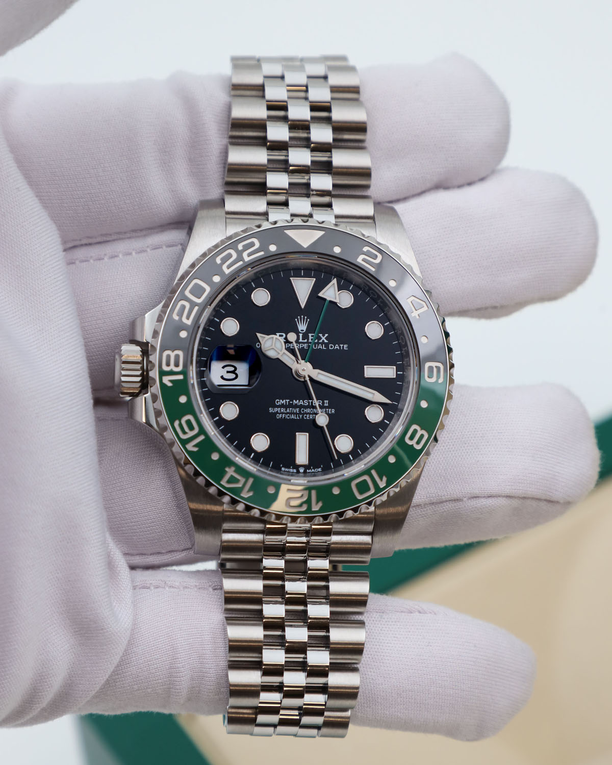 Rolex GMT-Master II Sprite Left-Handed 40 mm 126720