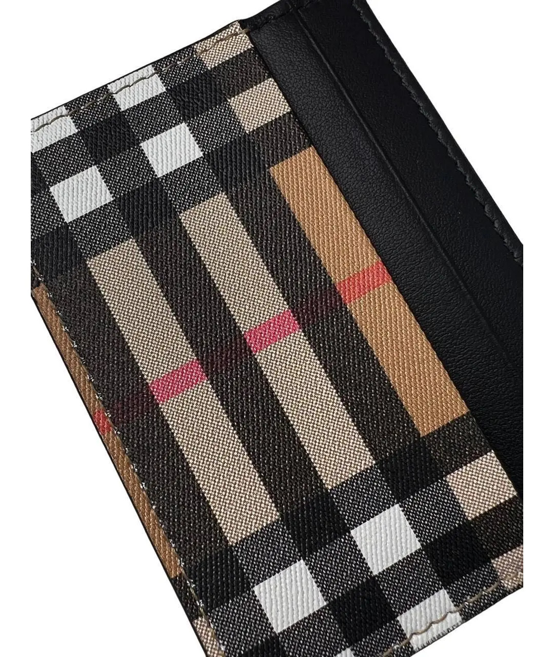 Кардхолдер Burberry Vintage Canvas Leather