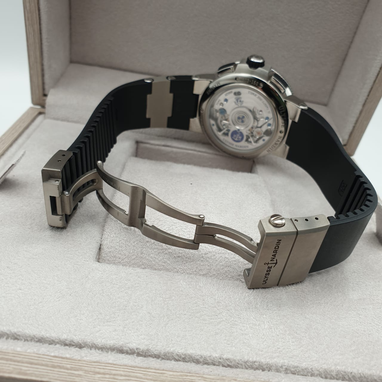 Ulysse Nardin Marine Chronograph Manufacture 43mm 1503-150-3/62