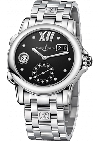 Ulysse Nardin Dual Time Lady Manufacture 37.5 mm 3343-222-7/30-02