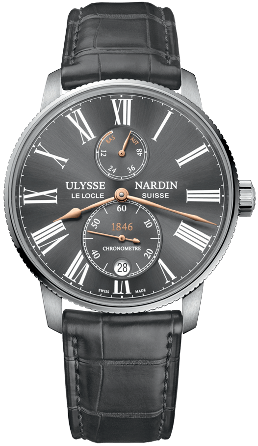 Ulysse Nardin Marine Chronometer Torpilleur 42mm 1183-310/42-BQ