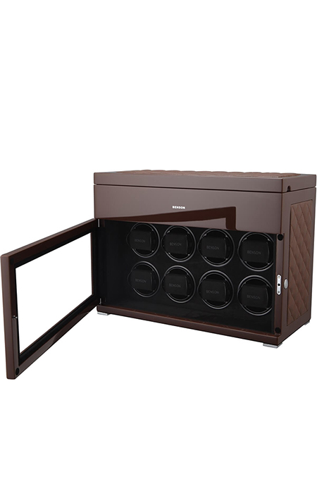 Шкатулка для подзавода 8 часов Benson Brown Limited Edition