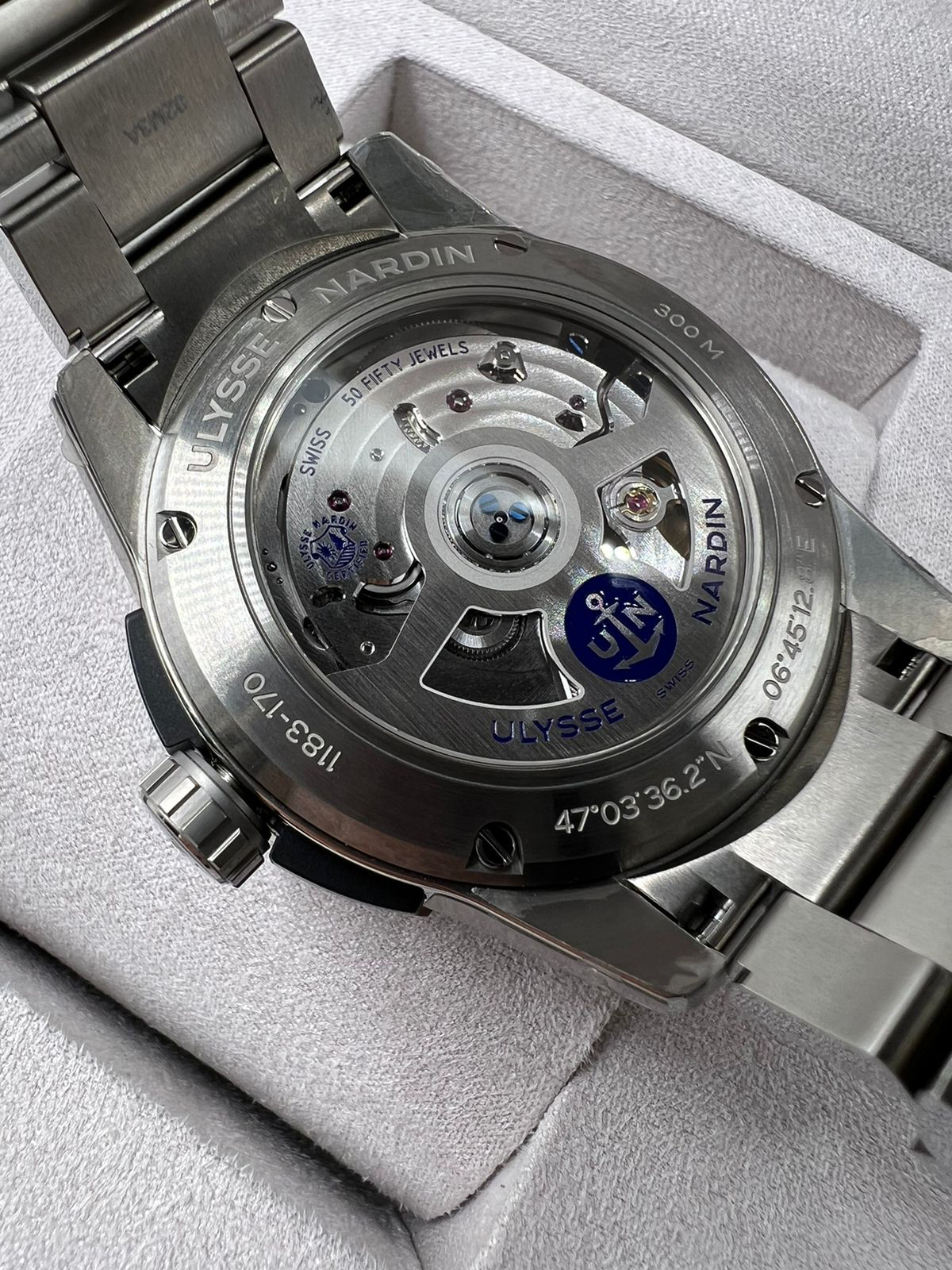 Ulysse Nardin Marine Diver Chronometer 44 mm 1183-170-7M/92