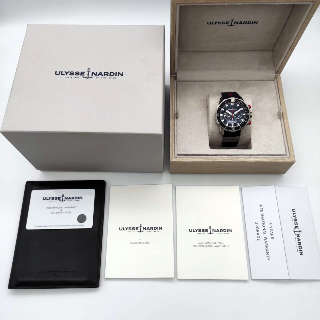 Ulysse Nardin Marine Diver Chronograph 44 mm 1503-170LE-3/93-HAMMER