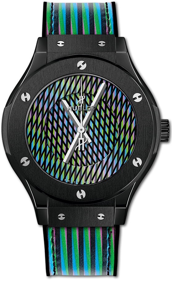 Hublot Classic Fusion Cruz Diez Ceramic 38 mm 565.CX.8900.VR.CZD19