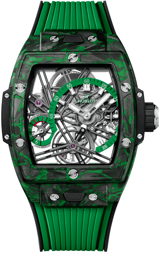 Hublot Spirit of Big Bang Tourbillon Carbon Green 42 mm 645.QG.5217.RX