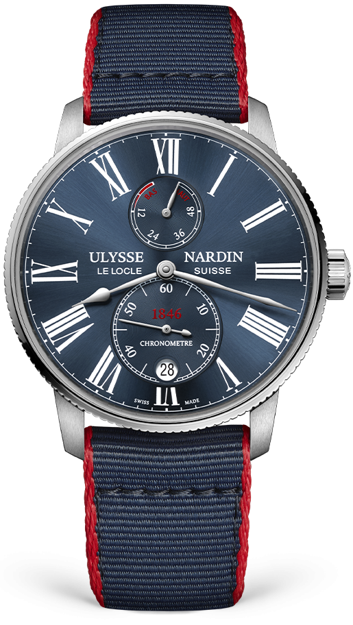 Ulysse Nardin Marine Chronometer Torpilleur 42 mm 1183-310-3A/0A