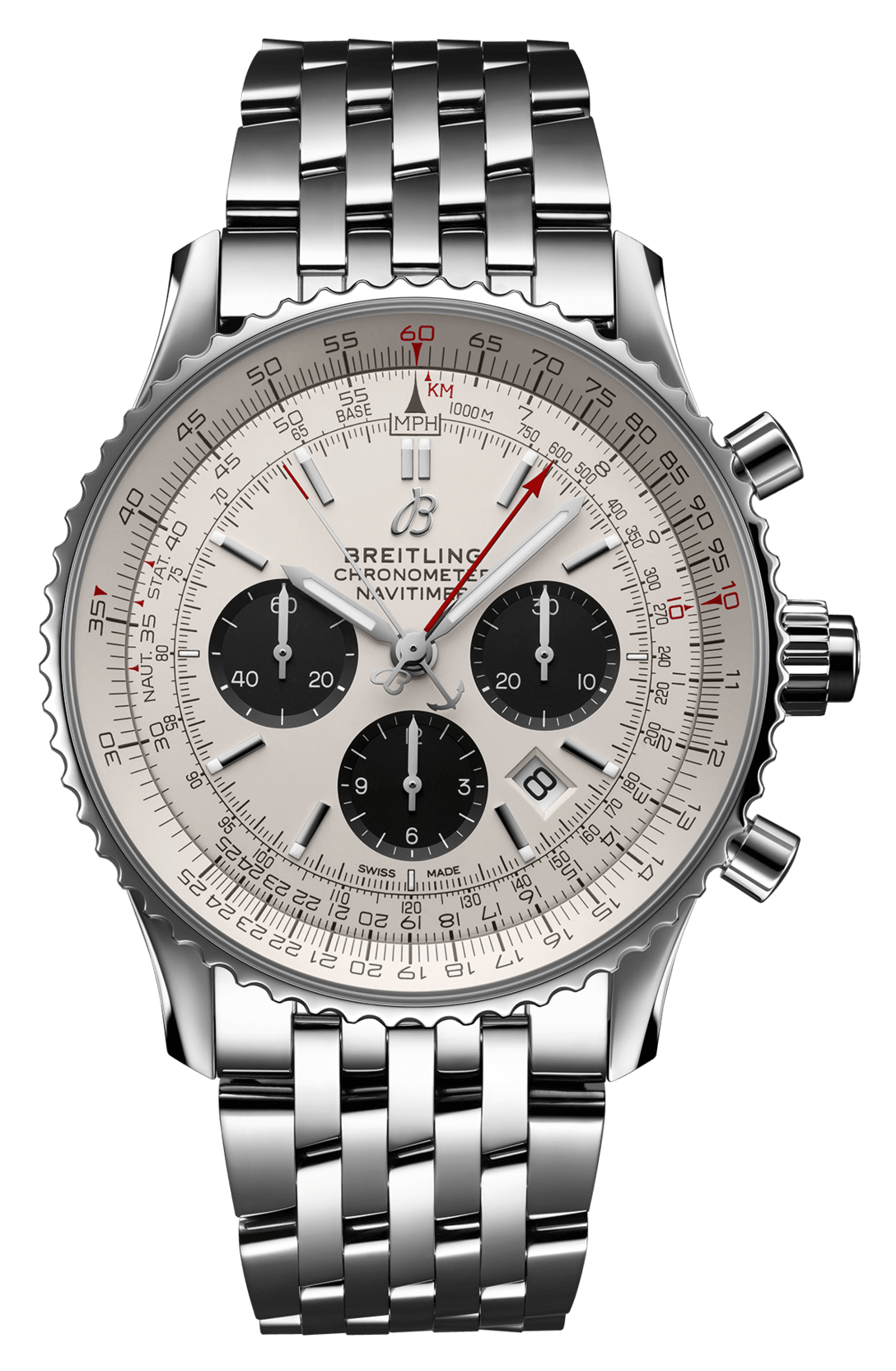Breitling Navitimer B03 Chronograph Rattrapante 45 mm AB0311211G1A1