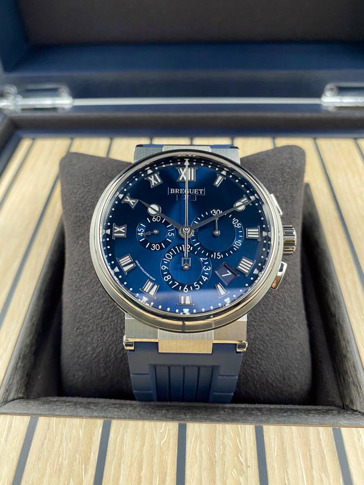 Breguet Marine Chronographe 5527 42.3 mm 5527TI/Y1/5WV