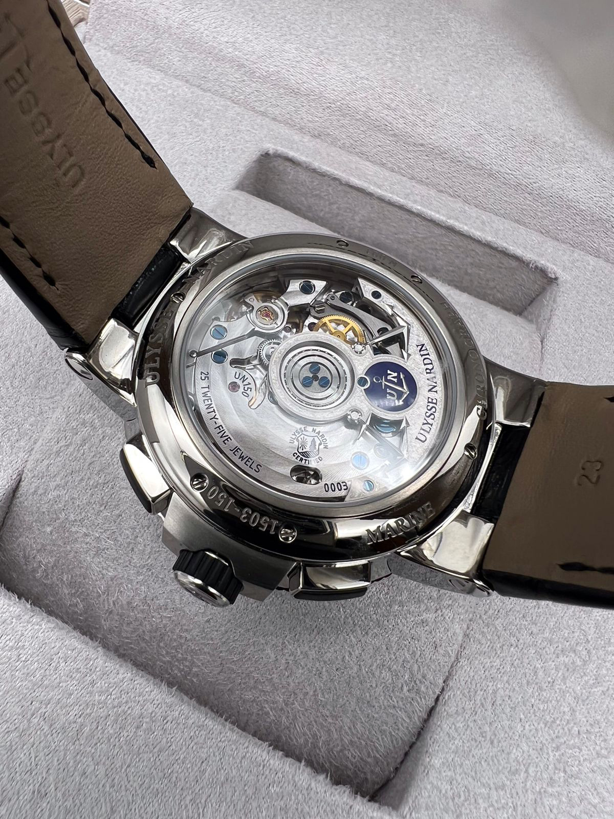 Ulysse Nardin Marine Chronograph Manufacture 43mm 1503-150/62