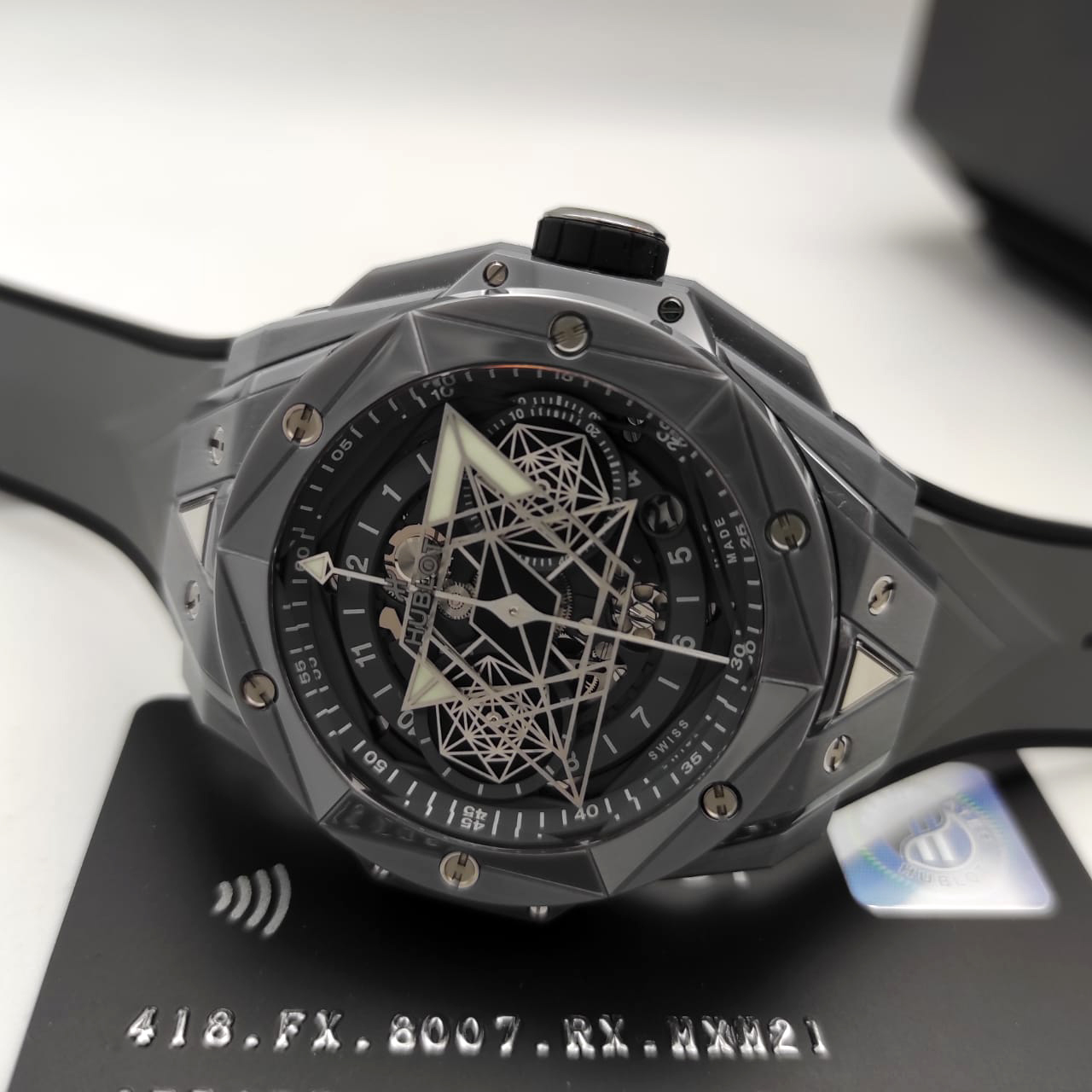 Hublot Big Bang Sang Bleu II Grey Ceramic 45 mm 418.FX.8007.RX.MXM21