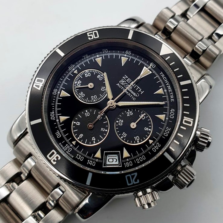 Zenith El Primero Rainbow Chronograph 40 mm 02.0372.400