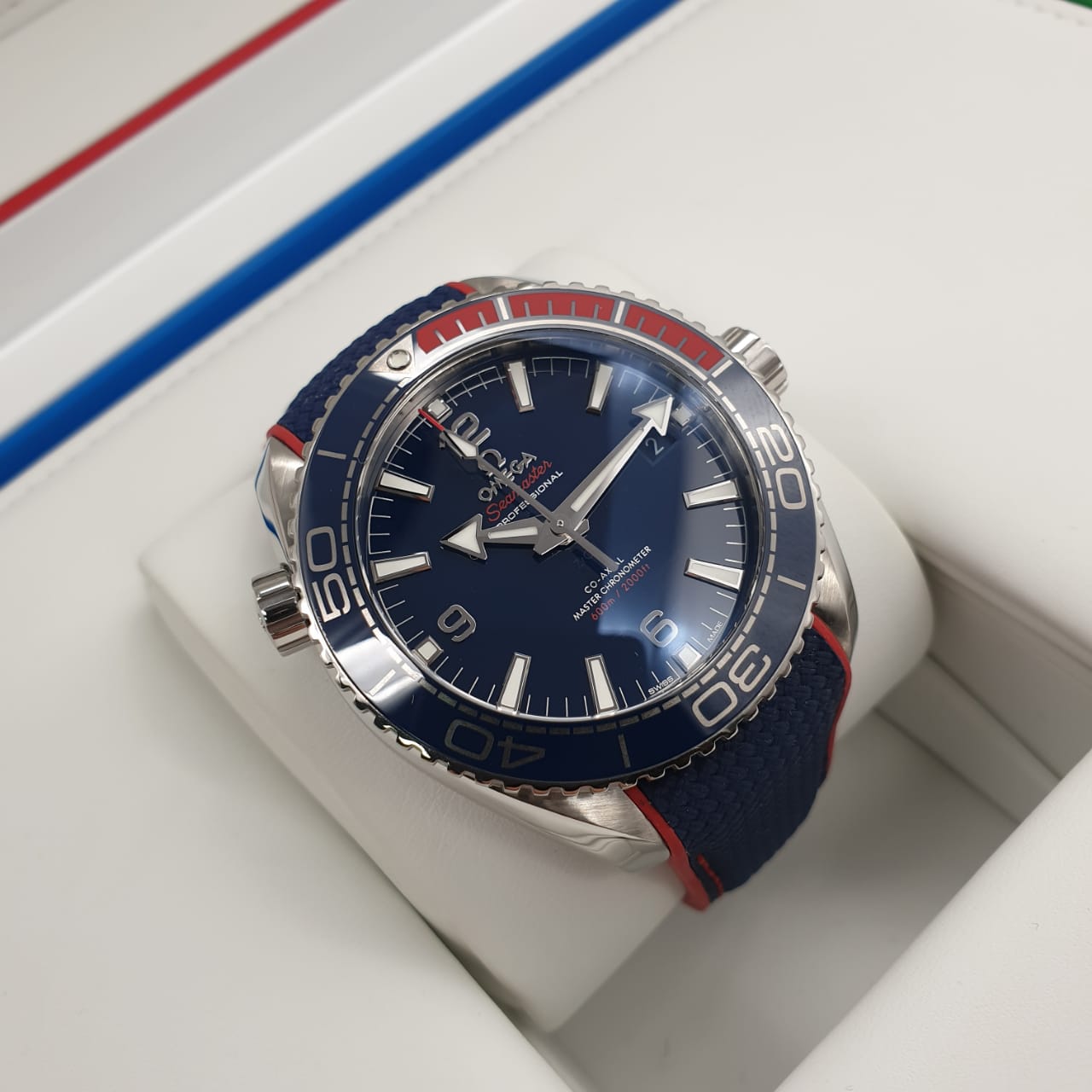 Omega Specialities Seamaster Planet Ocean 600M Pyeongchang 2018 43.5 mm 522.32.44.21.03.001