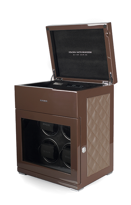 Шкатулка для подзавода 4 часов Benson Brown Limited Edition