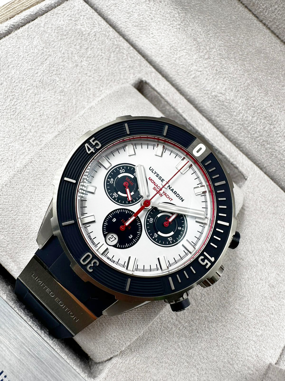 Ulysse Nardin Marine Diver Chronograph 44 mm 1503-170LE-0A-MON/3B