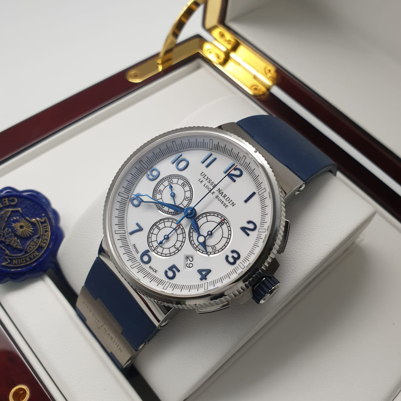 Ulysse Nardin Marine Chronograph Manufacture 43mm 1503-150-3/60