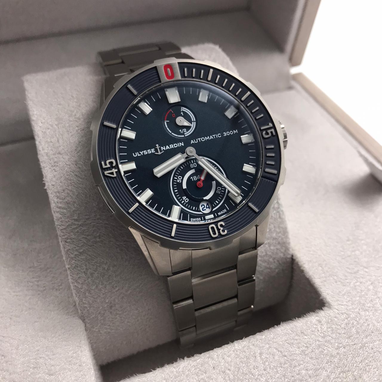 Ulysse Nardin Marine Diver Chronometer 44 mm 1183-170-7M/93