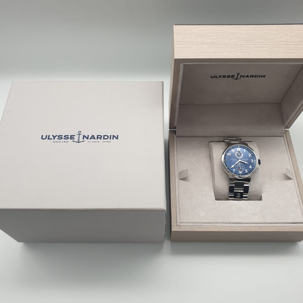 Ulysse Nardin Marine Chronometer Manufacture 43 mm 1183-126-7M/63