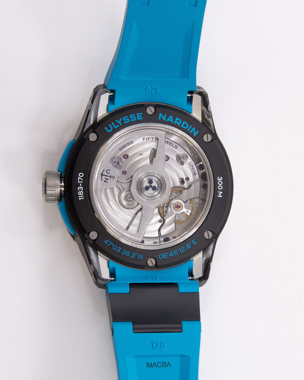 Ulysse Nardin Diver NET Azure 44 mm 1183-170-2B/3A