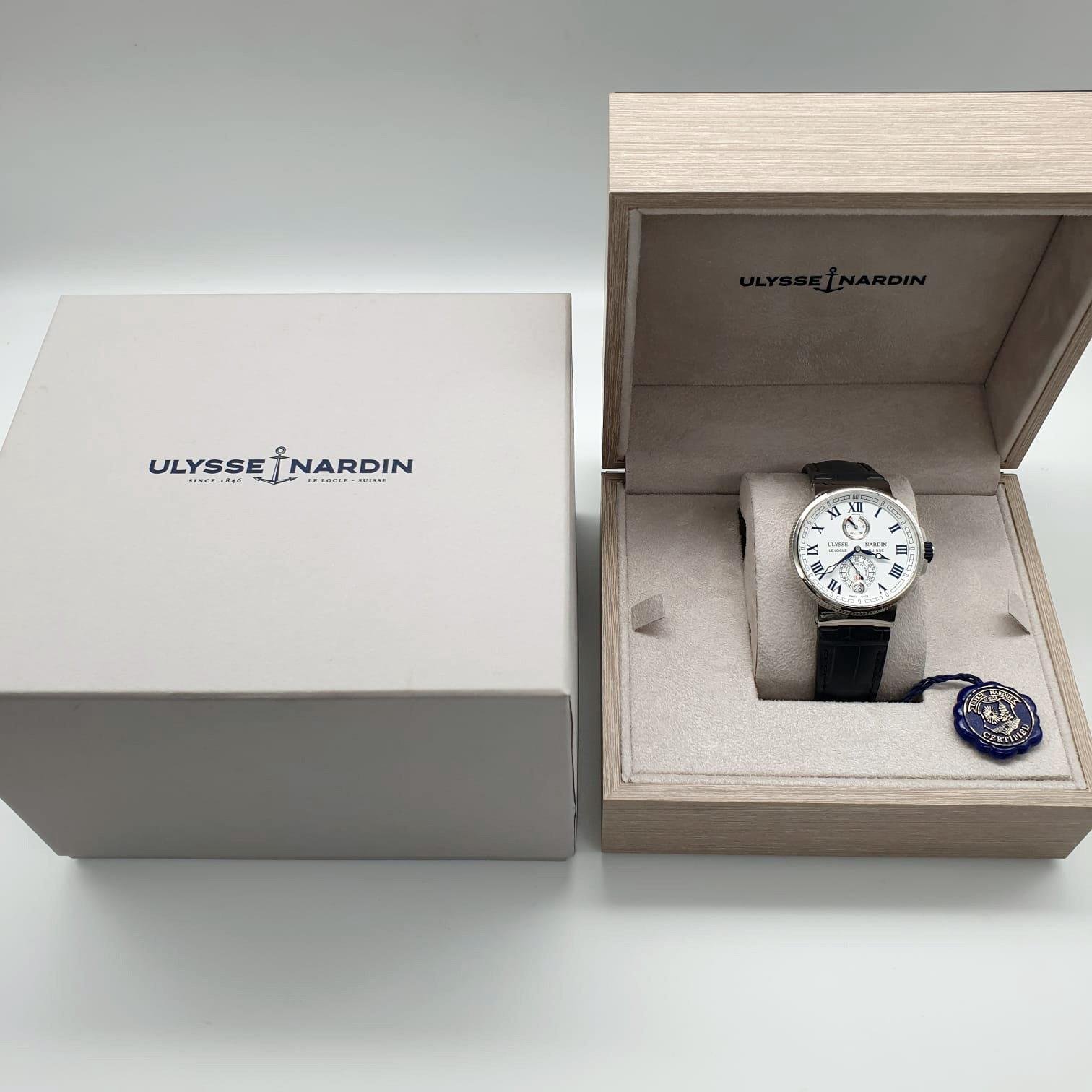 Ulysse Nardin Marine Chronometer Manufacture 43 mm 1183-126/40