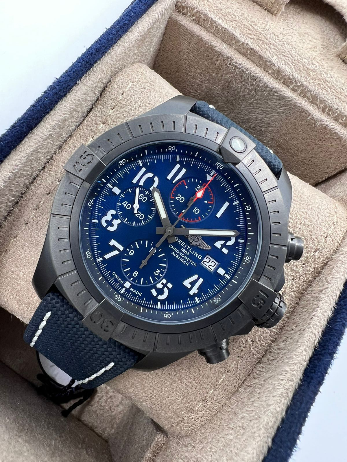Breitling Super Avenger Chronograph 48 mm Night Mission V13375101C1X1
