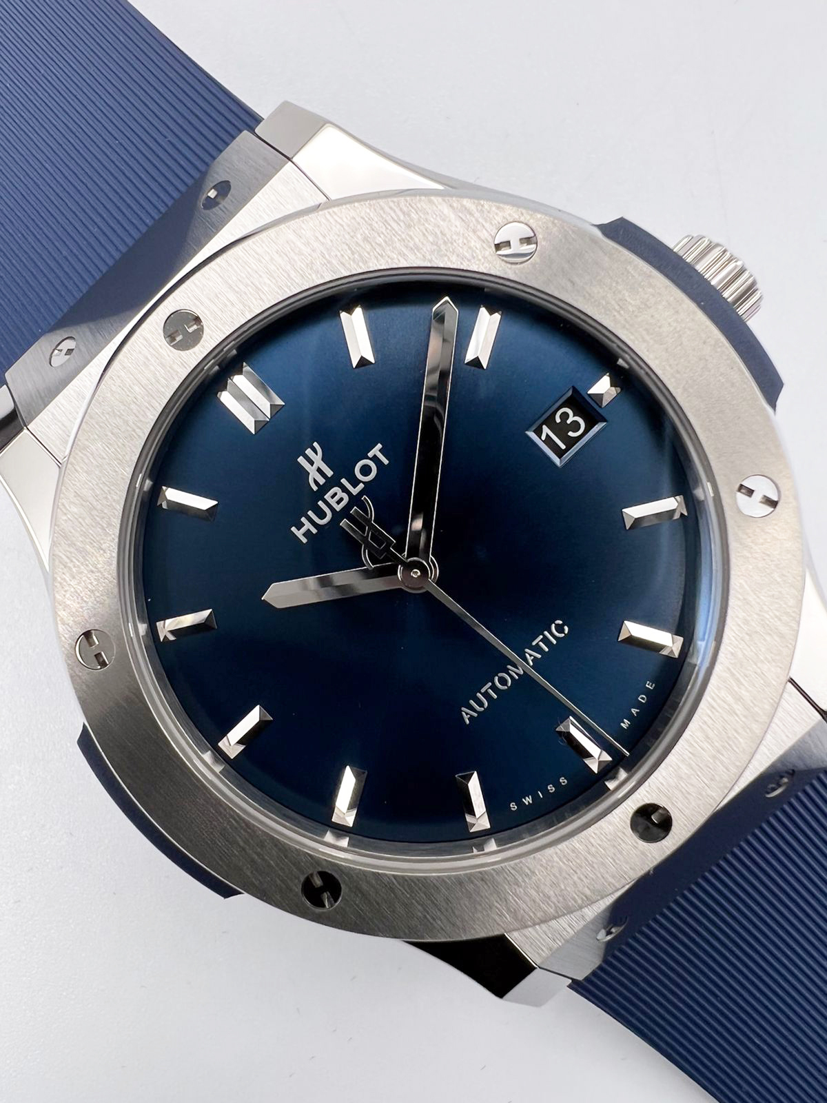 Hublot Classic Fusion Titanium Blue 45 mm 511.NX.7170.RX