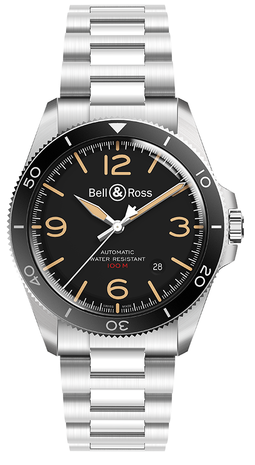 Bell & Ross Vintage BR V2-92 Steel Heritage 41 mm BRV292-HER-ST/SST