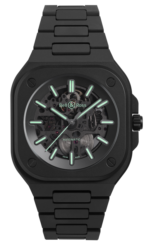 Bell & Ross BR 05 Skeleton Black Lum Ceramic 41 mm BR05A-BLM-SKCE/SCE