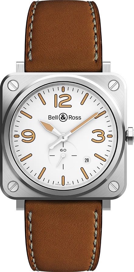 Bell & Ross BR S Steel Heritage W 39 mm BRS-WHERI-ST/SCA