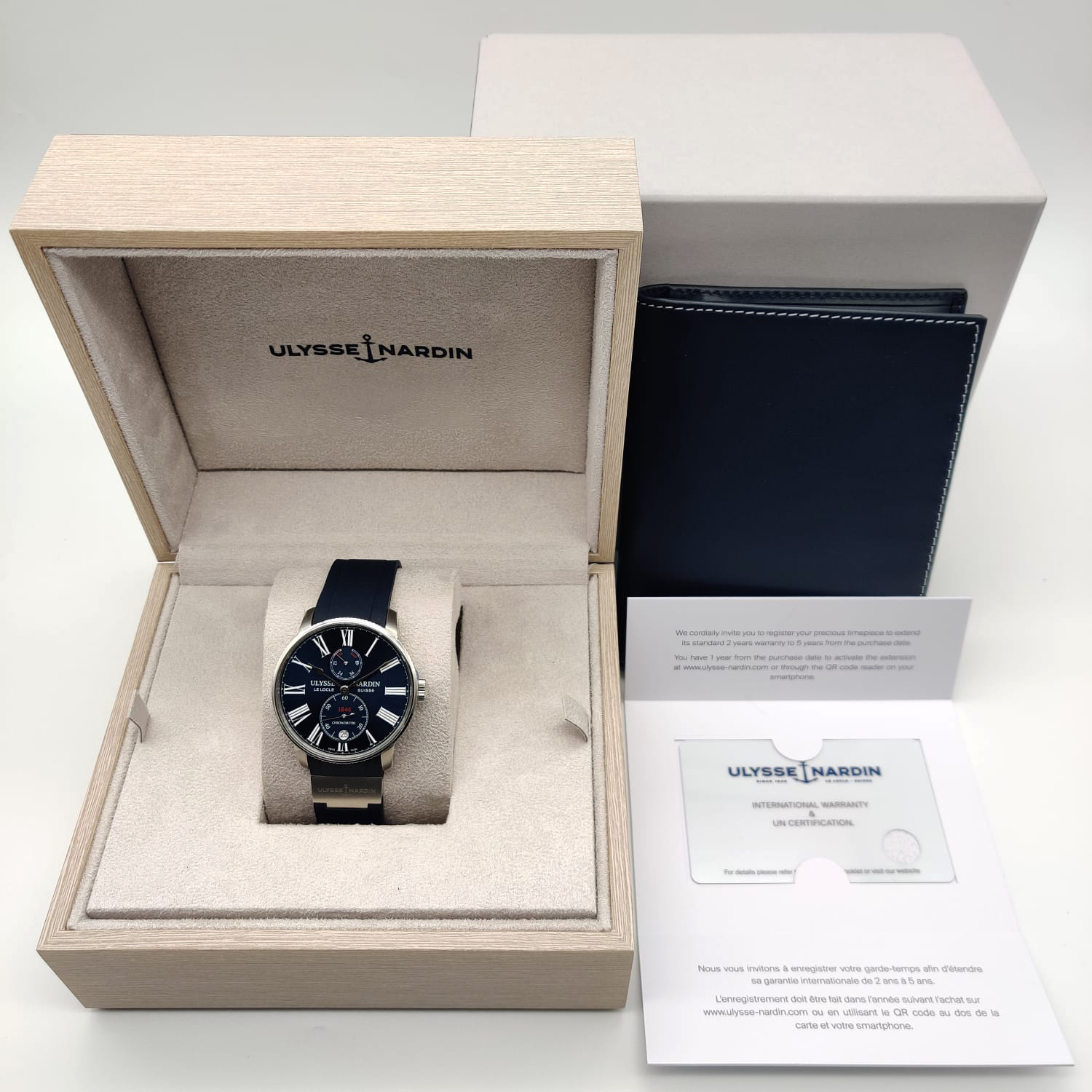 Ulysse Nardin Marine Chronometer Torpilleur 42 mm 1183-310-3/43