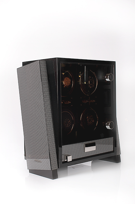 Шкатулка для подзавода часов Keys of Winder Carbon