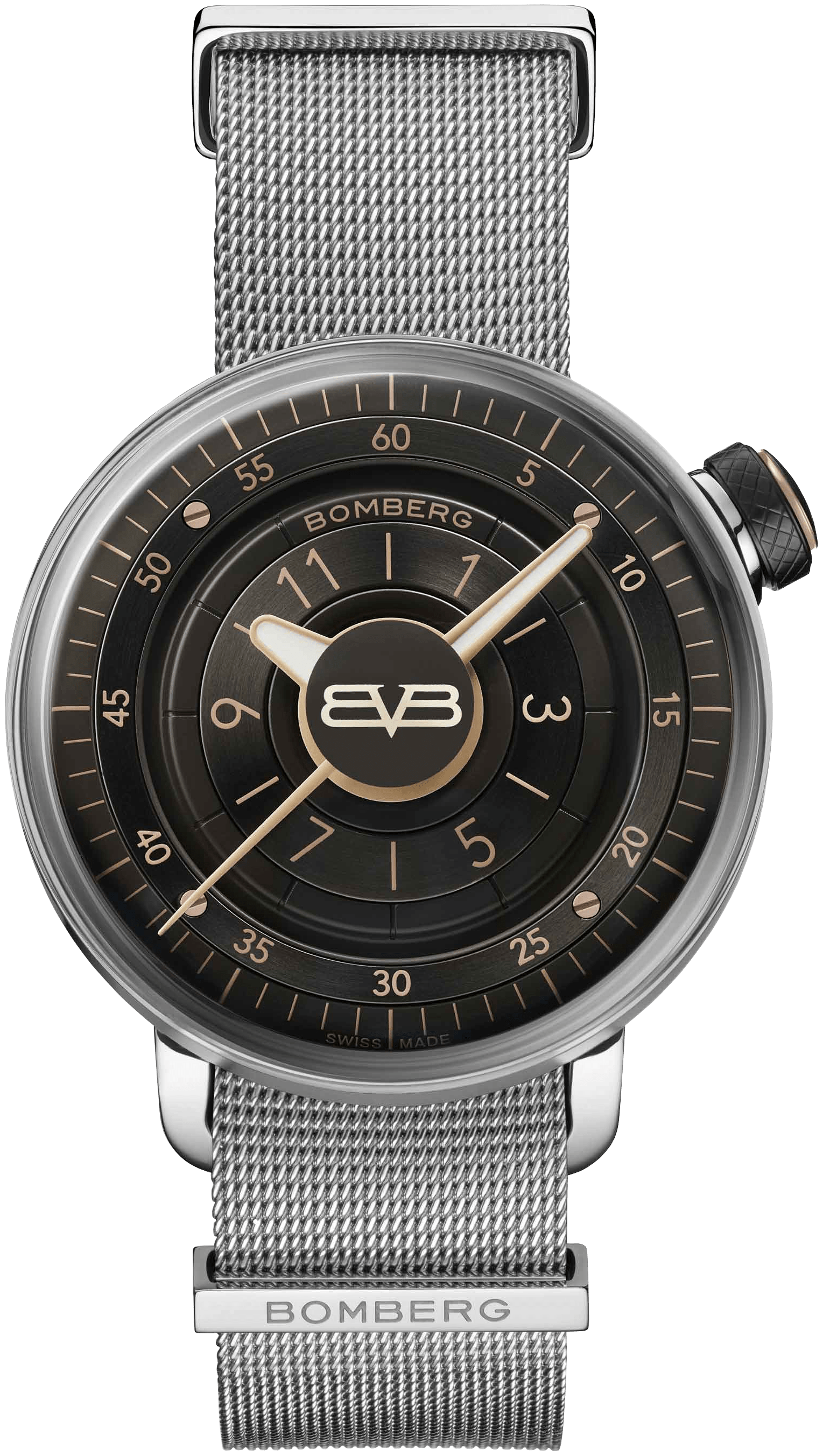 Bomberg BB-01 Gent Grey 43 mm CT43H3SS.15-1.9