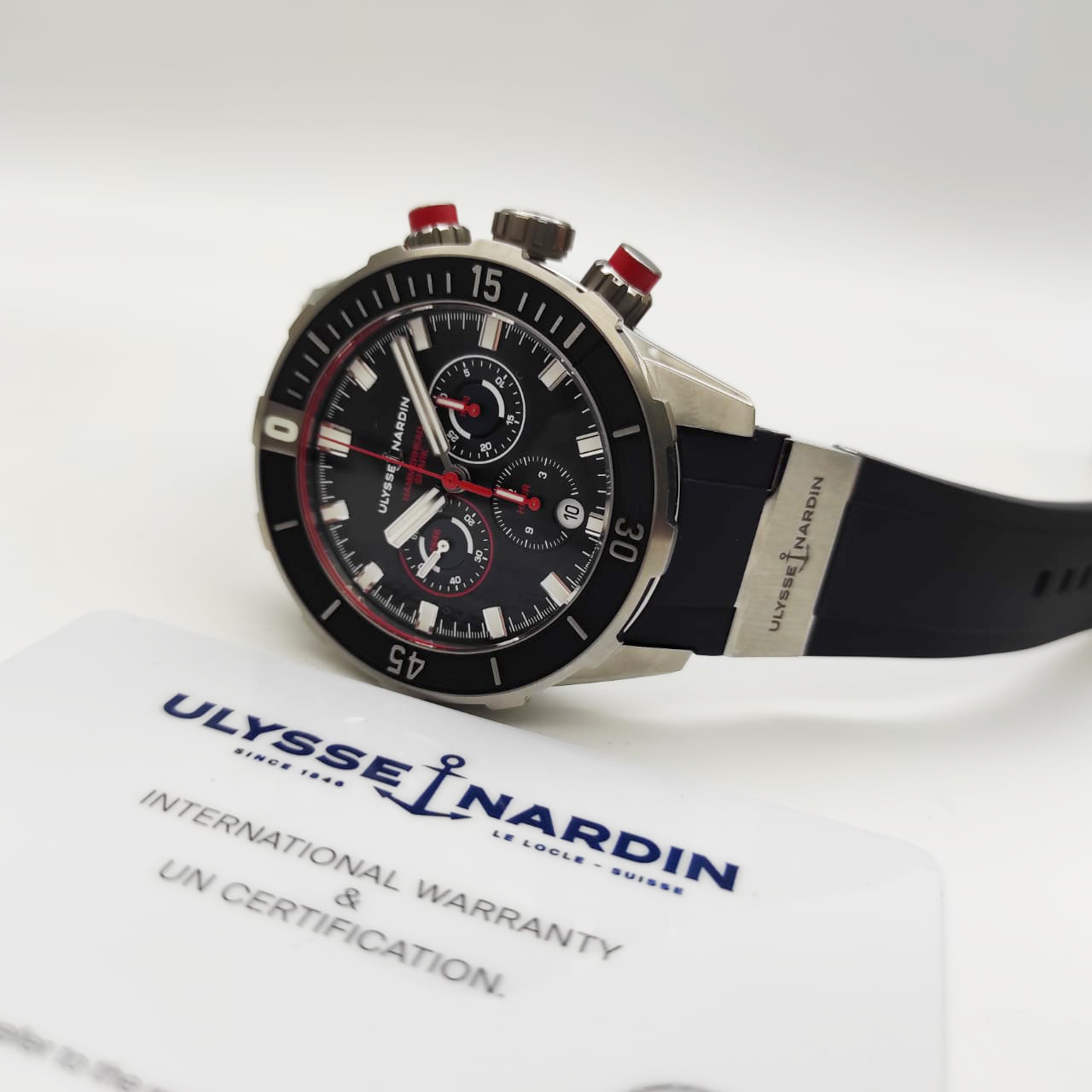 Ulysse Nardin Marine Diver Chronograph 44 mm 1503-170LE-3/93-HAMMER