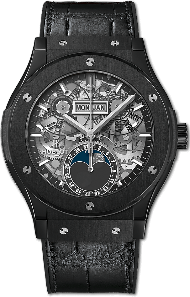 Hublot Classic Fusion Aerofusion Moonphase Black Magic 42 mm 547.CX.0170.LR